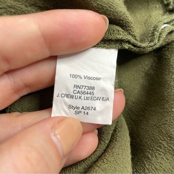 MADEWELL Mini Dress Womens Size XS Goblincore Brat Earth Boho Flowy Fairy Grunge - Picture 6 of 8